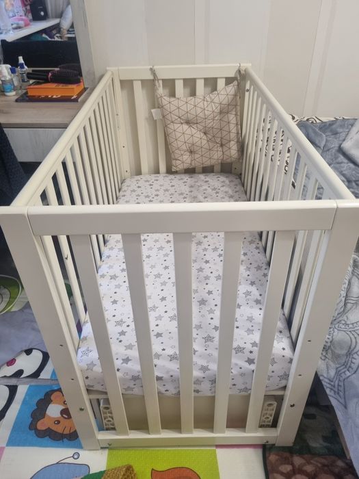 Дитяче ліжечко Veres ЛД13 (дерев’яне) у хорошому стані