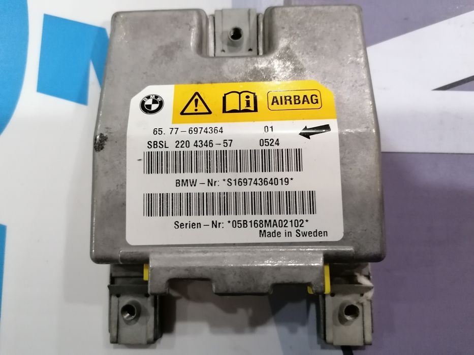 BMW série 5 e60 e 61 série 6 e63 sensores de airbgs dos pilares esg e