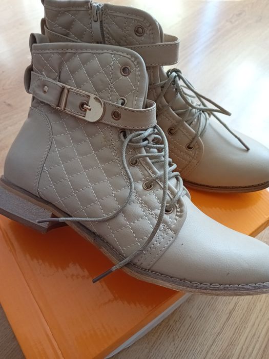 Botki jesień roz 38