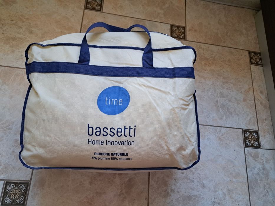 Нова пухова ковдра розмір 1.55× 200італійського виробництва