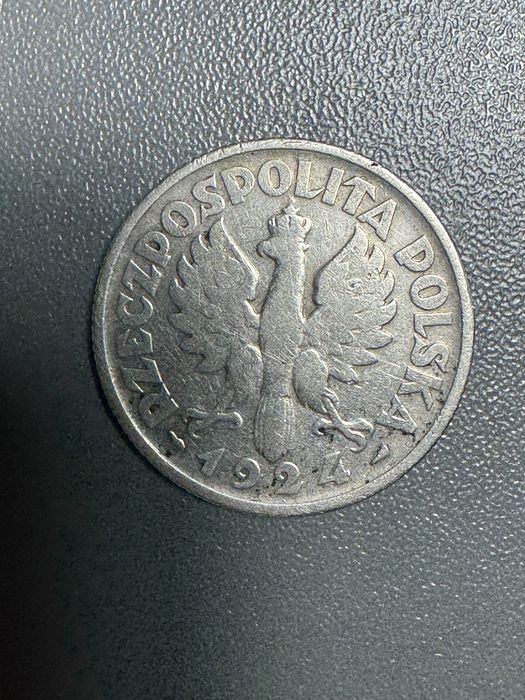 2 zł 1924 żniwiarka