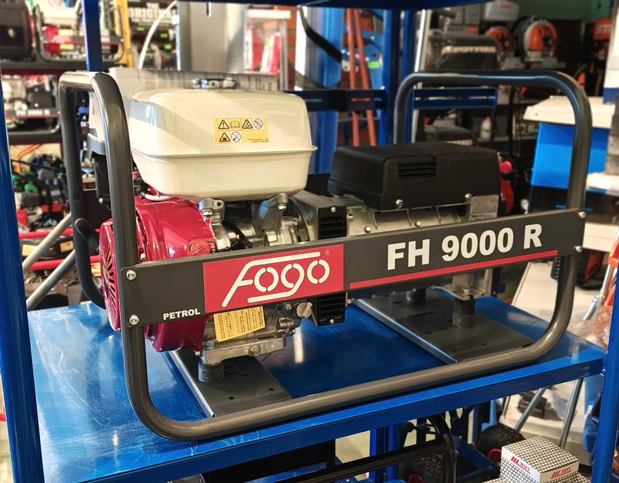 Agregat Fogo FH 9000R Honda , AVR - stabilizacja, 3 fazy, od ręki !