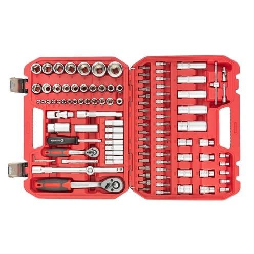 Набір інструментів INTERTOOL ET-9108 1/2″ та 1/4″ 110 одиниць