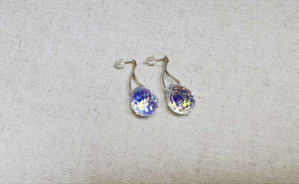 Kolczyki z krysztalmi Swarovskiego