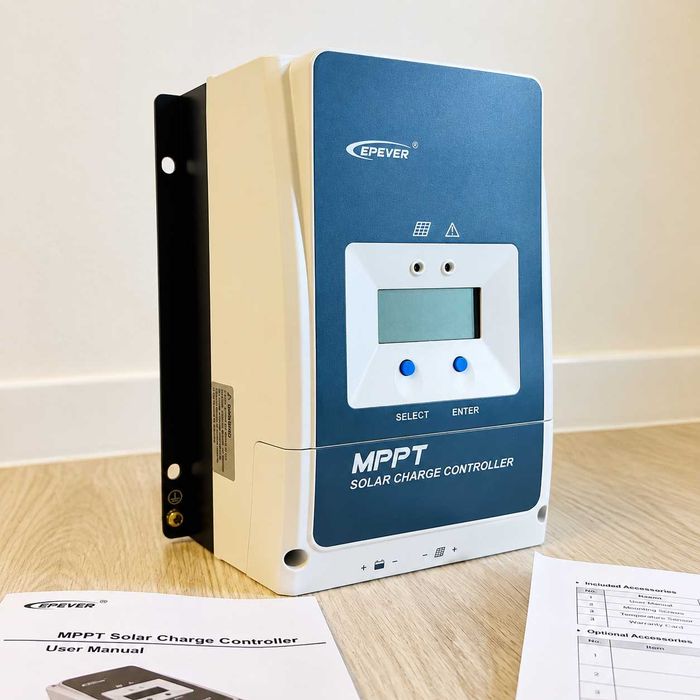 MPPT контролер EPEVER Tracer5415AN 50A 150V 12V 24V 36V 48V регулятор заряду сонячних панелей solar charge controller 2500W електростанції солнечных