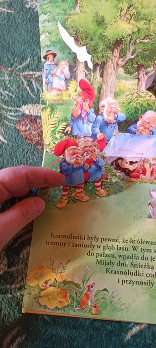 Bajki rozkładanki Królewna śnieżka