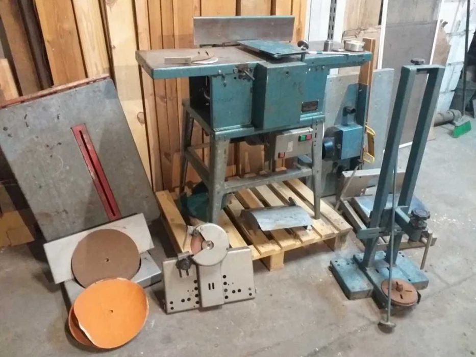Циркулярка, фуганок, рейсмус, фрезер, токарний та шліфувальний верстат ...