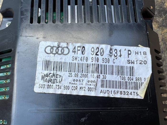 Licznik AUDI A6 C6 Diesel kolorowy fis EUROPA