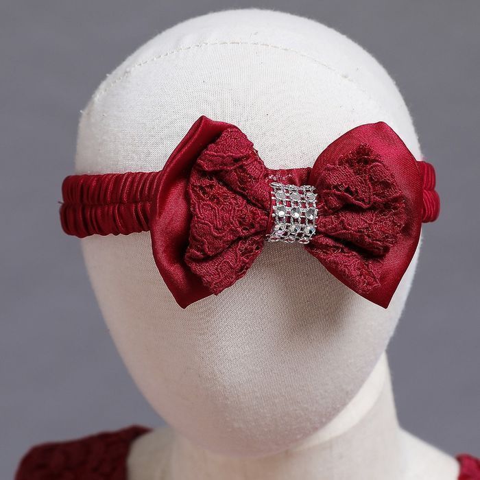 Sukienka Dziewczęca z Opaską – Idealna na Wesele i Przyjęcia - 120