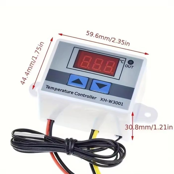 Termostato / Controlador de Temperatura para lâmpada de aquecimento