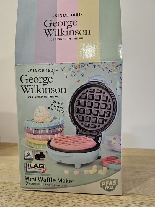 Máquina de waffles nova a estrear