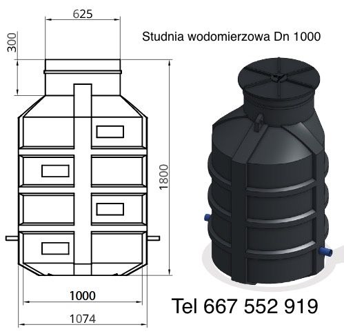 Studnia wodomierzowa
