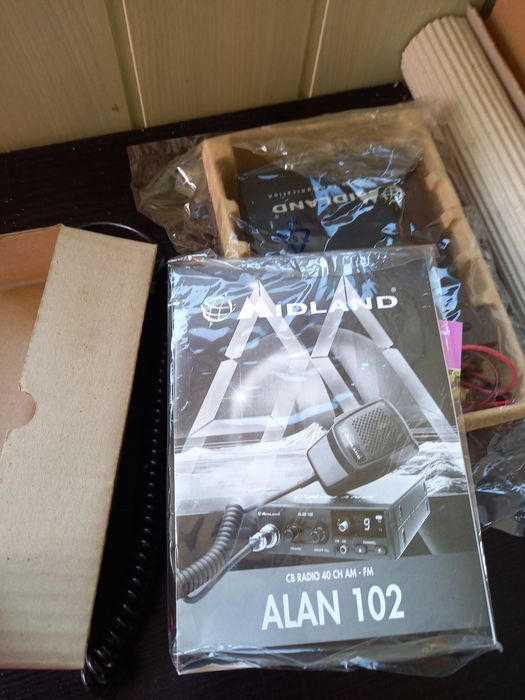 CB radio Midland Alan 102 plus antena