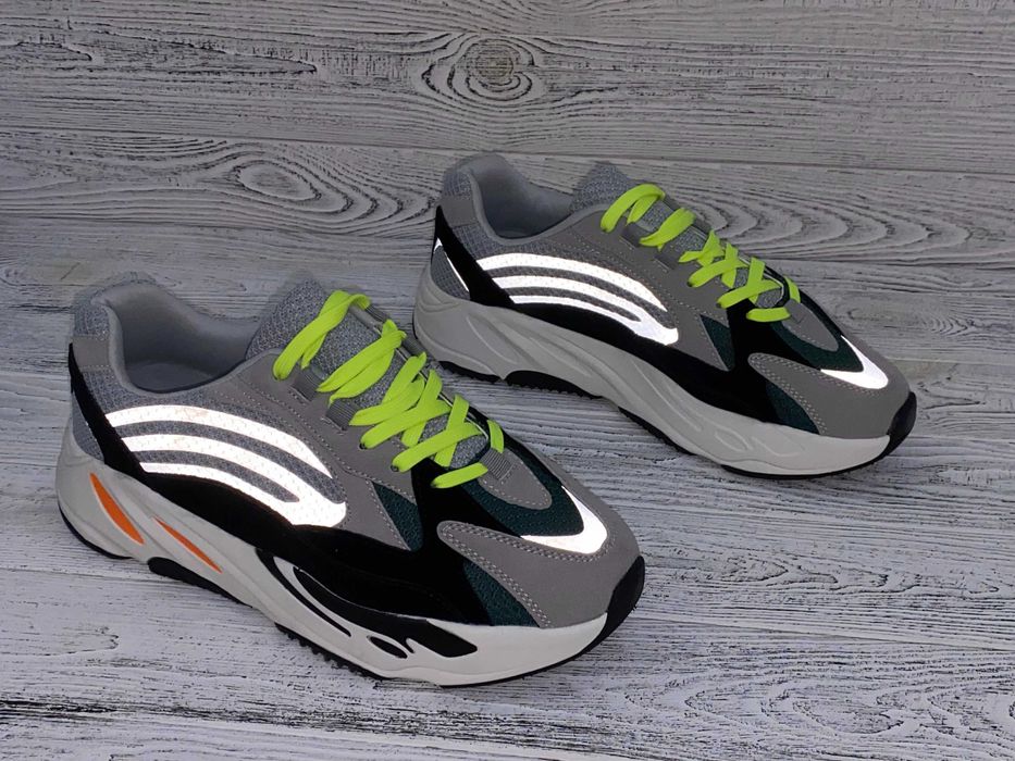 Adidas Yeezy Boost Розміри 43-45. Рефлективні кросівки Адідас Ізі буст