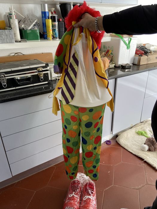 Fato Palhaço para 11/14 anos