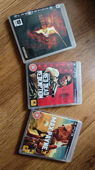 Trzy płyty PlayStation 3