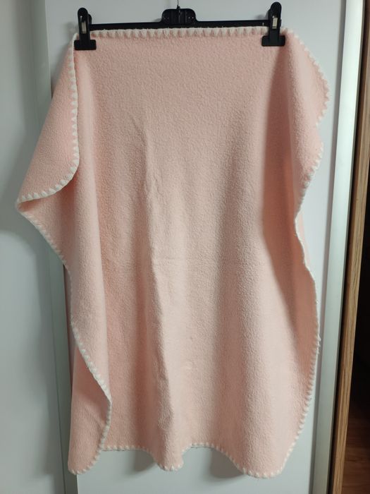 Kocyk polarowy ze wzorem, 84 x 80 cm