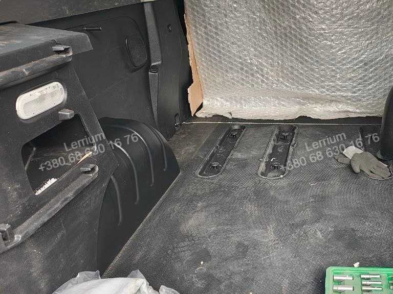 Накладки на арки Renault Trafic из абс пластика, защита арок Рено Трафик 3