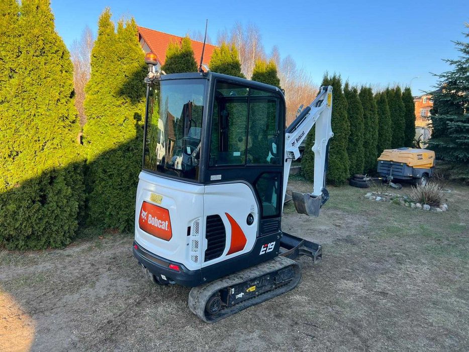 Minikoparka Bobcat E19 | 2023r | 1470 mth | Salon PL