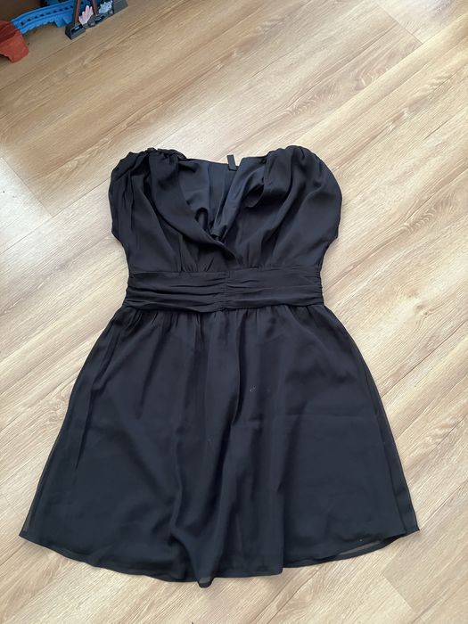 Sukienka czarna wsuwana