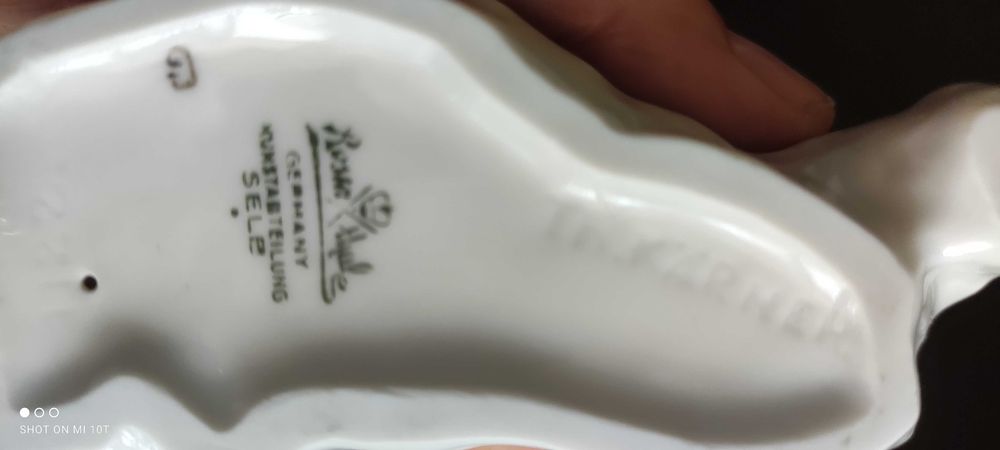 Rosenthal Theodor Karnet szczeniak figurka porcelanowa