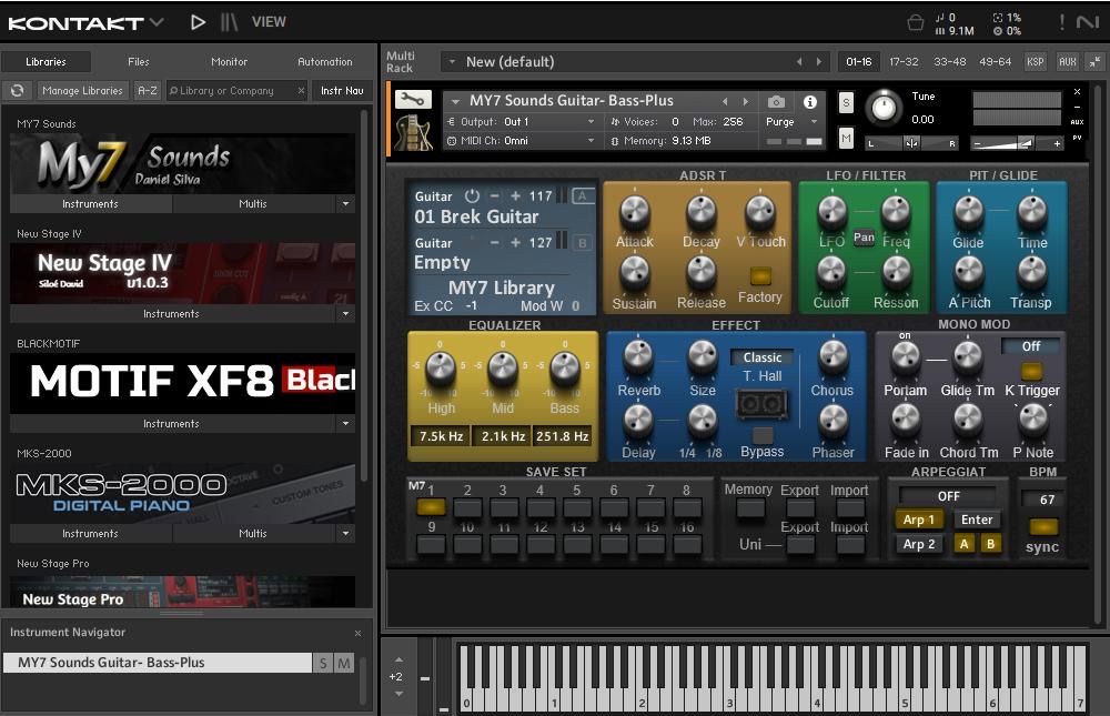 Biblioteca Kontakt My7 Sounds