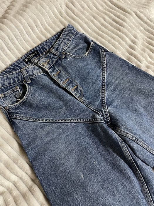 Джинси з імітацією