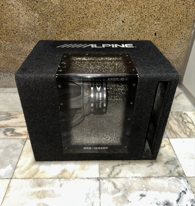 Subwoofer Alpine SBG-1244BP