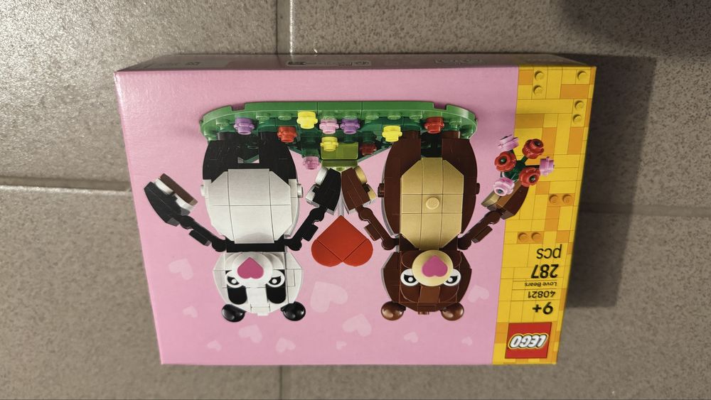 LEGO 40821 Inne - Zakochane niedźwiedzie , Walentynki