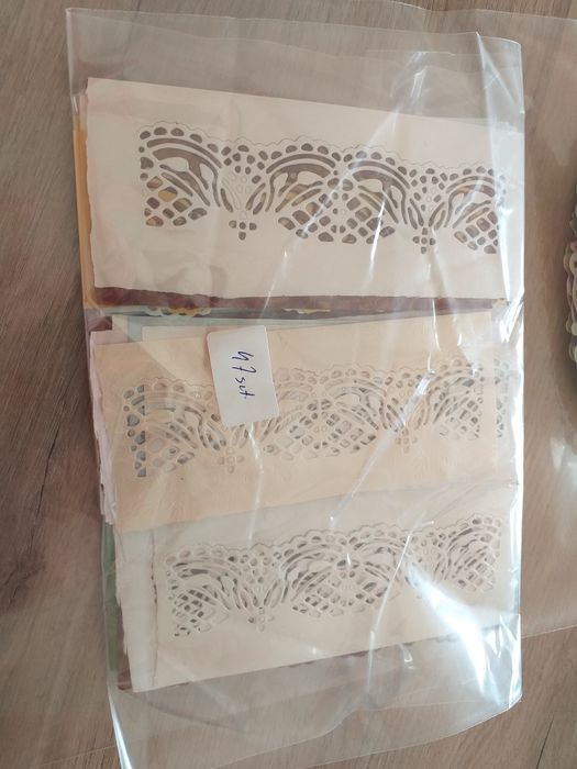 Scrapki scrapbooking bordery ażurowe mix