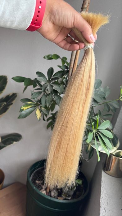 Włosy naturalne blond