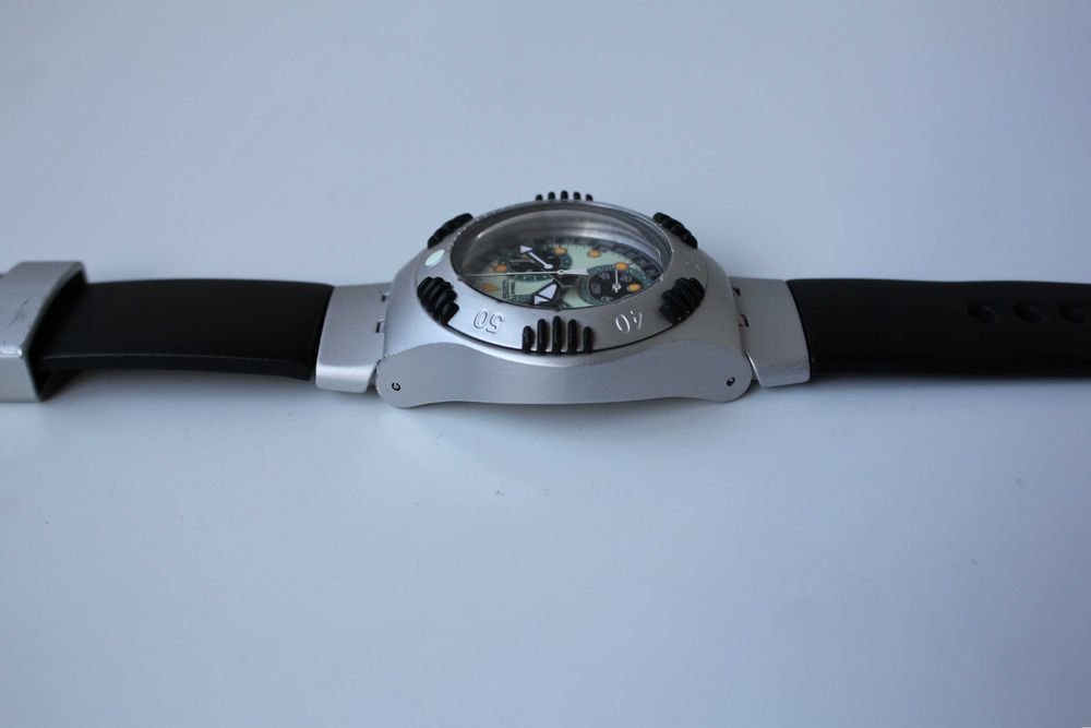 Swatch irony scuba 200 chrono, свотч скуба хронограф, винтаж 1999 год