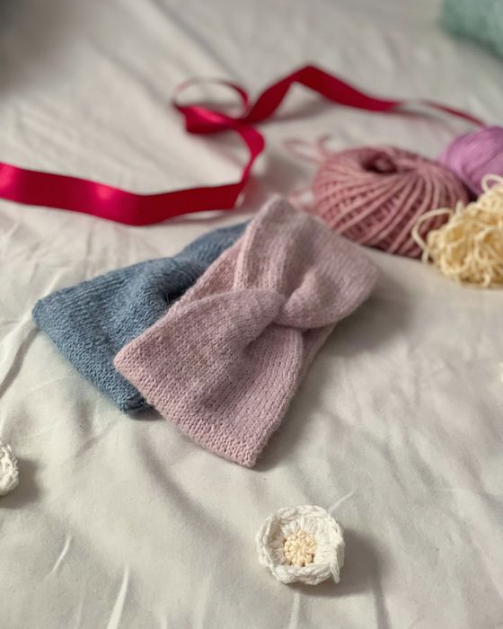 Opaska ręcznie robiona z wełny alpaki