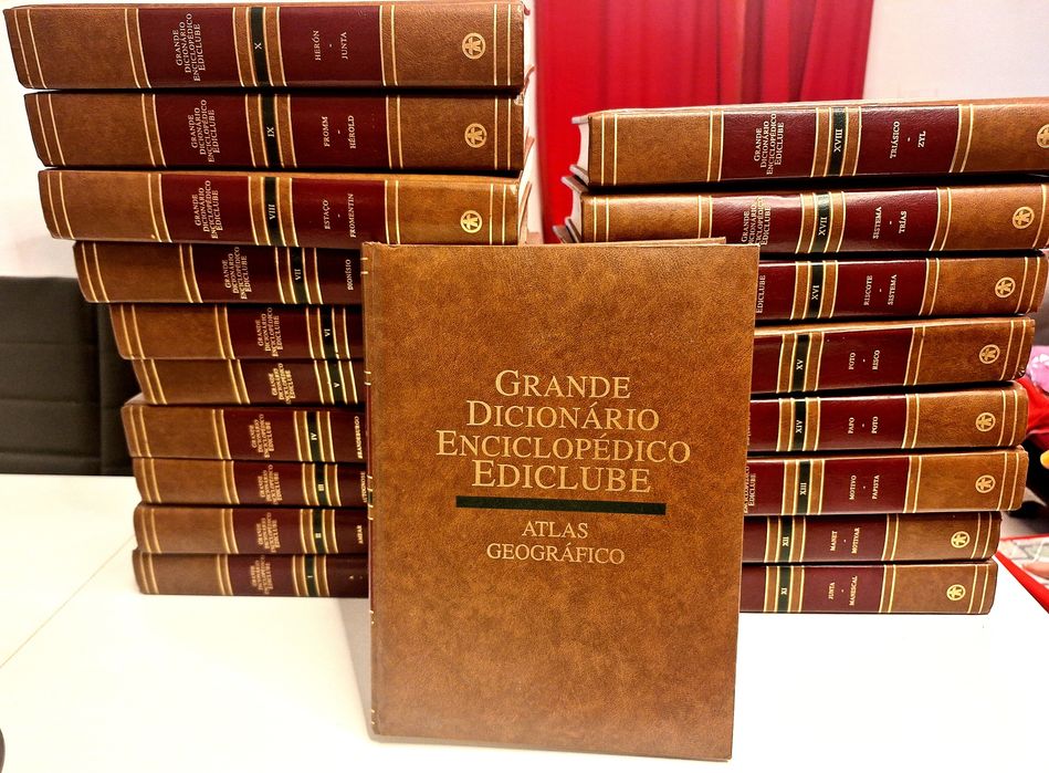 GRANDE DICIONÁRIO Enciclopédico Ediclube- 18+1 volumes