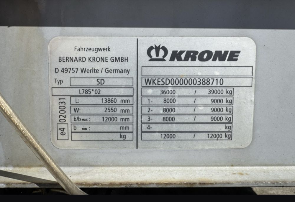Продам  KRONE SD 2009