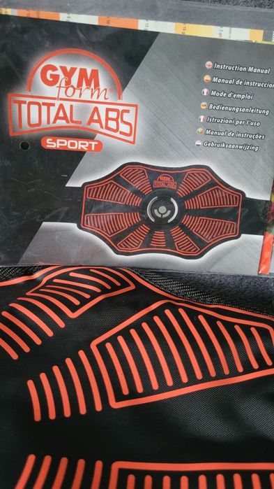 Elektrostymulator mięśni brzucha pas wibrujący Gymform rozmiar uniwers
