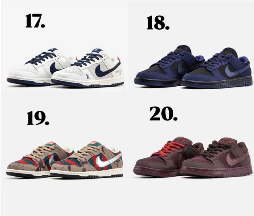 УСІ МОДЕЛІ Nike SB Dunk Low / Найк СБ Данк / Форси Данки / Jordan / Travis Scott / Кросівки Найк / БЕЗ ПРЕДОПЛАТИ / ОЛХ Доставка / Всі розміри 36-46
