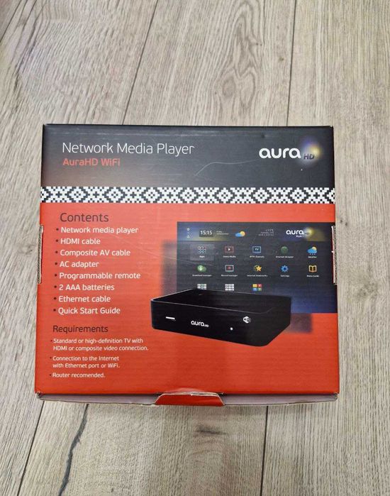 Мережевий медіаплеєр Aura HD WiFi (BS2)