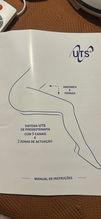 Aparelho de pressoterapia novo