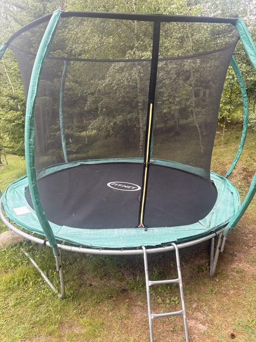 Trampolina fit-net 312cm 10Ft z drabinka i siatka