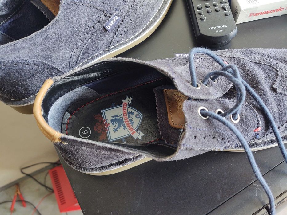 Włoskie skórzane buty 42 wkładka 27 cm super stan
