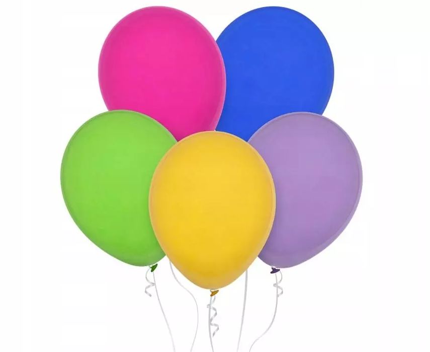 Balony Decomex 11, pastel Assorted, 100 szt.. Nowy Produkt