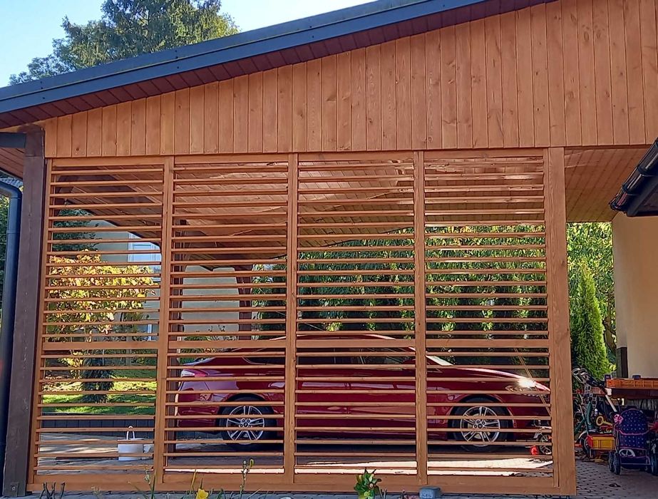 żaluzje ogrodowe zabudowa tarasu