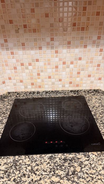 Vendo placa vitrocerâmica Cata