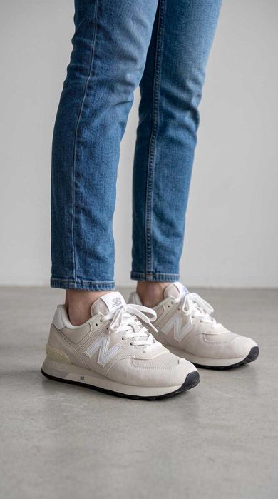 Жіночі кросівки New Balance 574 legacy сірі (термо)