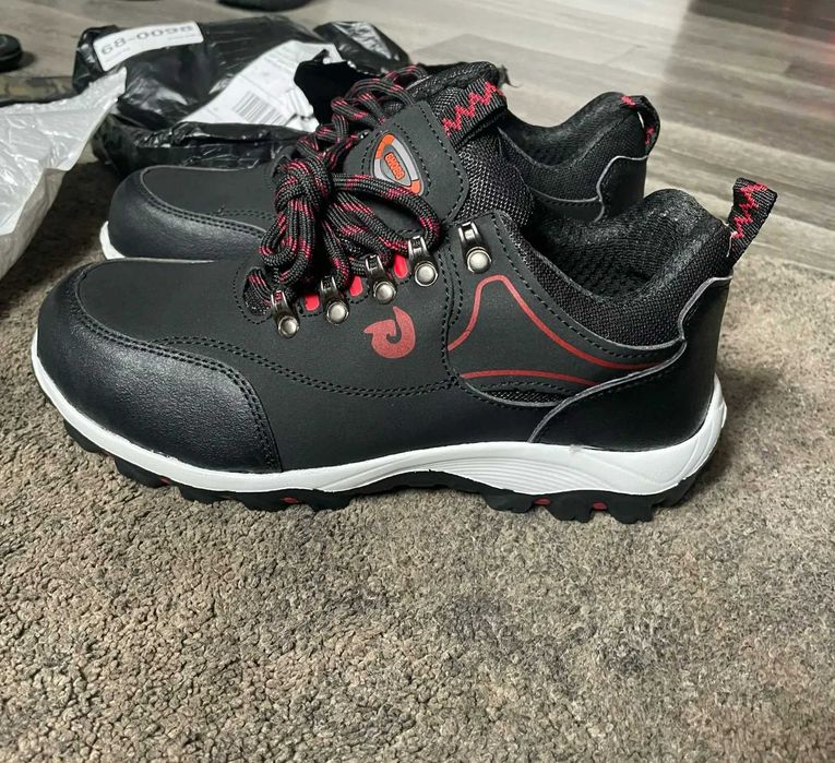 Мужские защитные ботинки со стальным носком - рабочая обувь