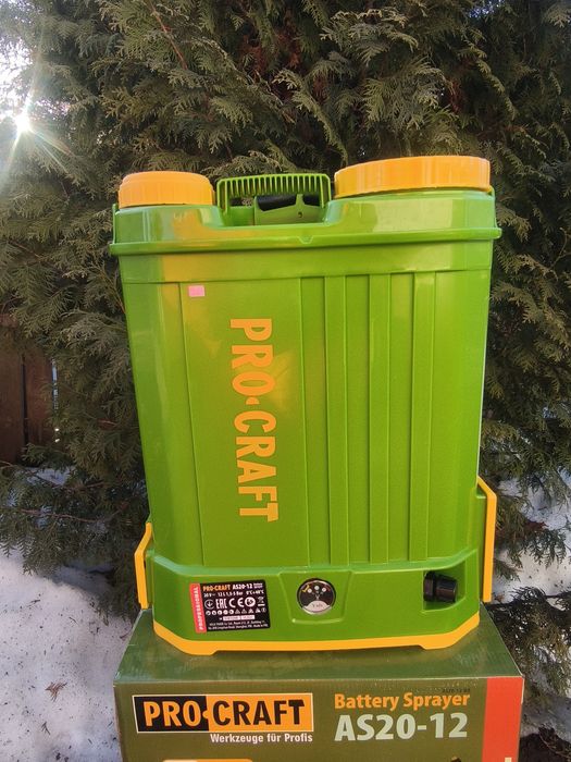 Акумуляторний обприскувач Procraft AS20-12 (без акб)