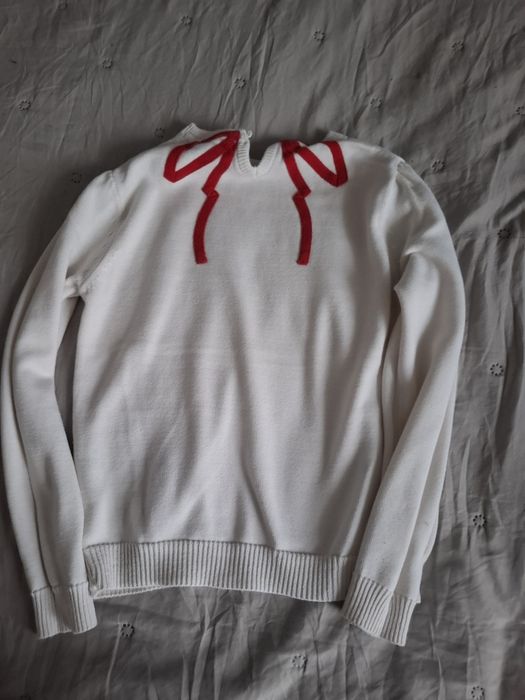 Sweter dziewczecy bawelniany 122