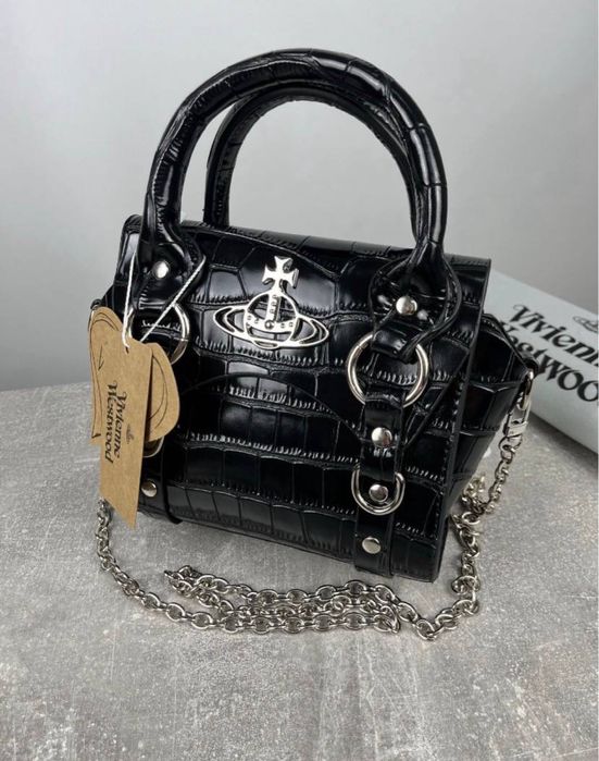 Vivienne Westwood Betty Mini сумка чорна жіноча louis klein женская