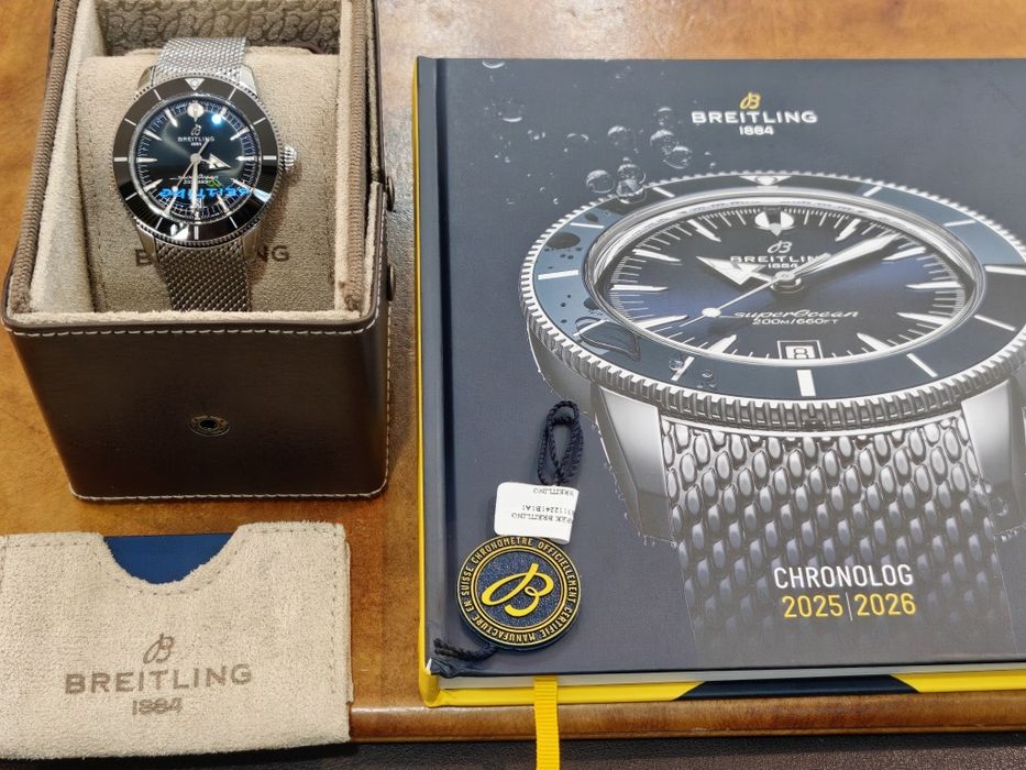 Zegarek męski Breitling Superocean Heritage 44mm automatic Full Set Swiss Made